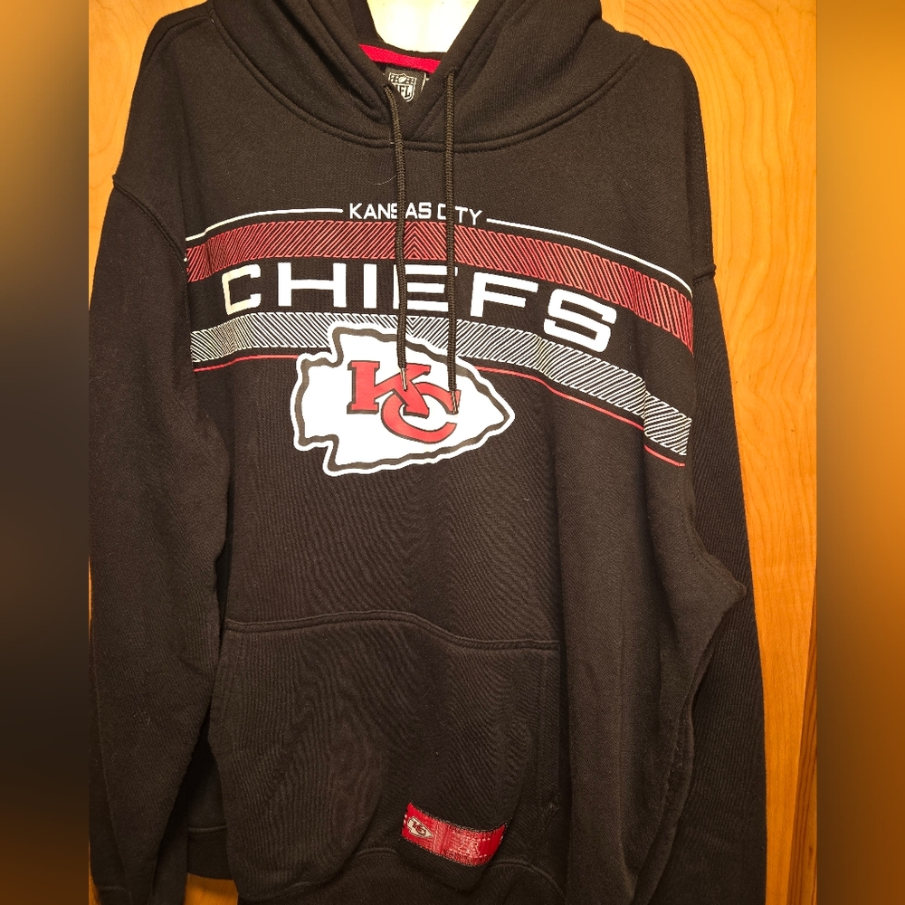 Kansas City Chiefs Black Hoodie XL